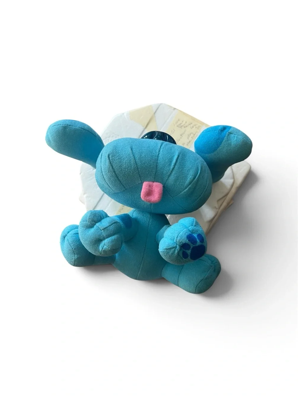 Rare Vintage 1997 Tyco “Pose -A-Blue” Plush